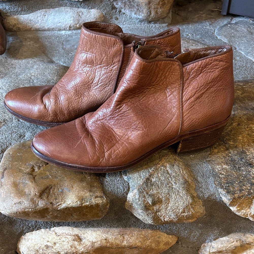 Sam Edelman Petty Ankle Bootie Leather